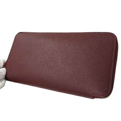 Hermès Silk'In, Burgundy, Leather, wallet