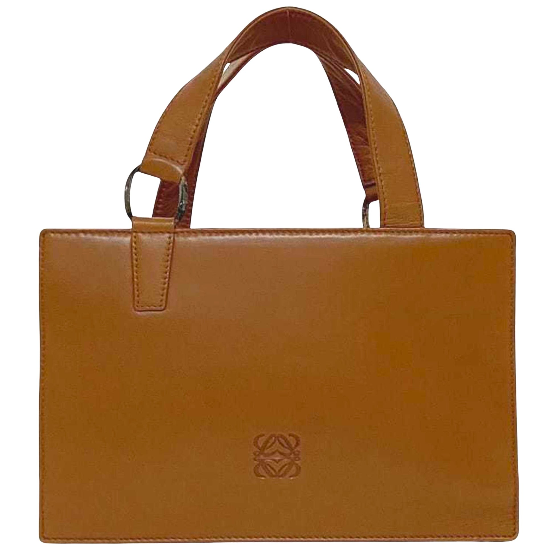 Loewe, Brown, Leather, handbag