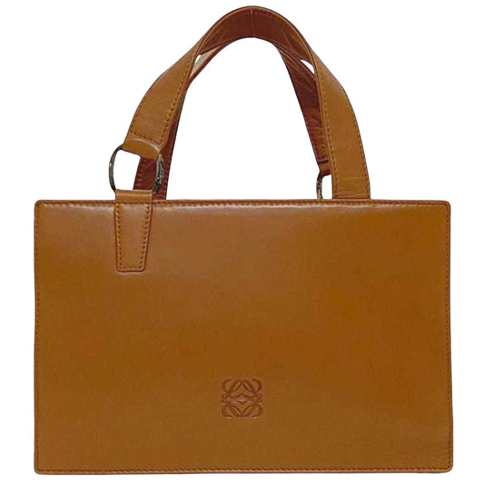 Loewe, Brown, Leather, handbag