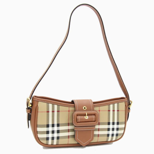 Burberry Nova Check, Beige, Canvas, shoulder