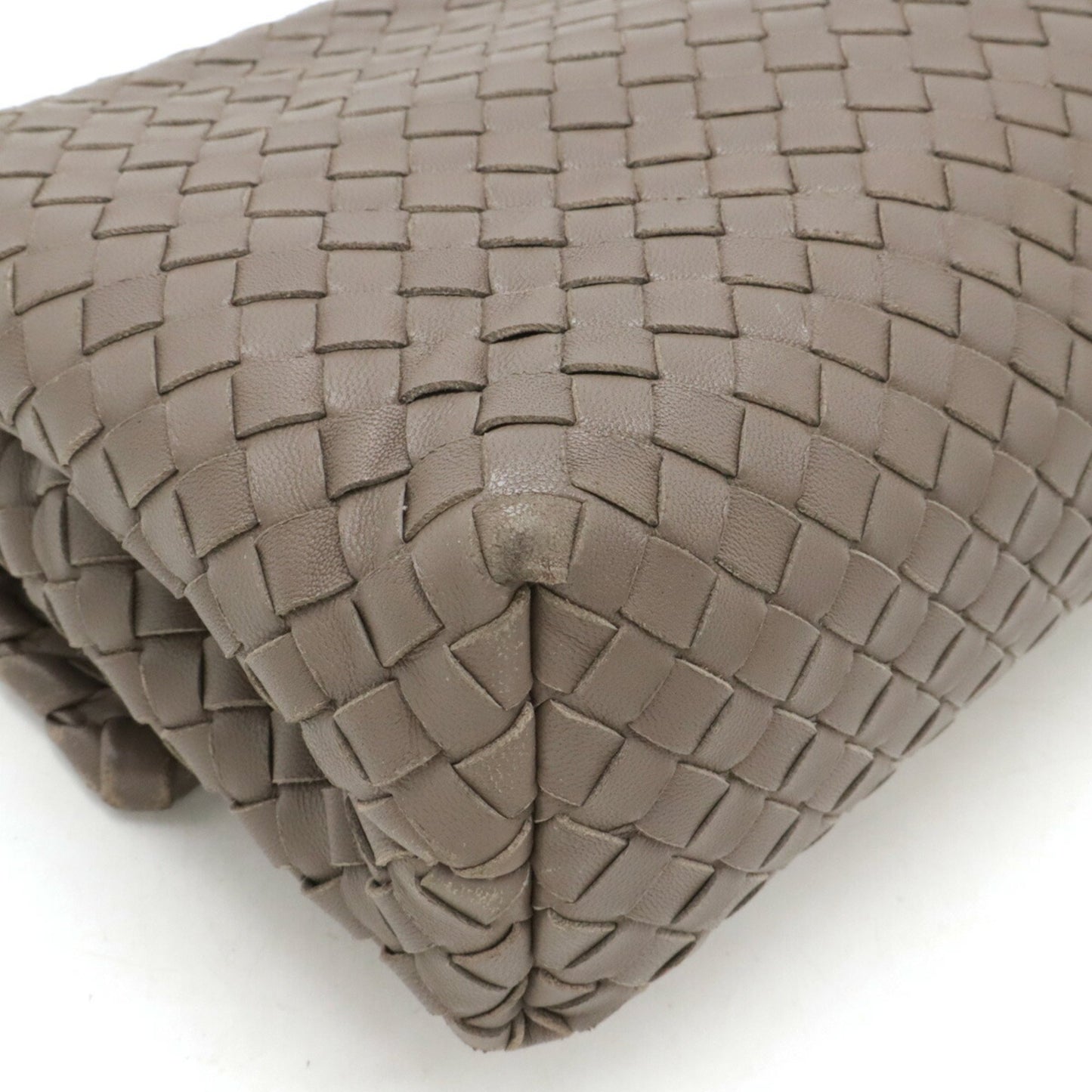 Bottega Veneta Intrecciato, Brown, Leather, shoulder