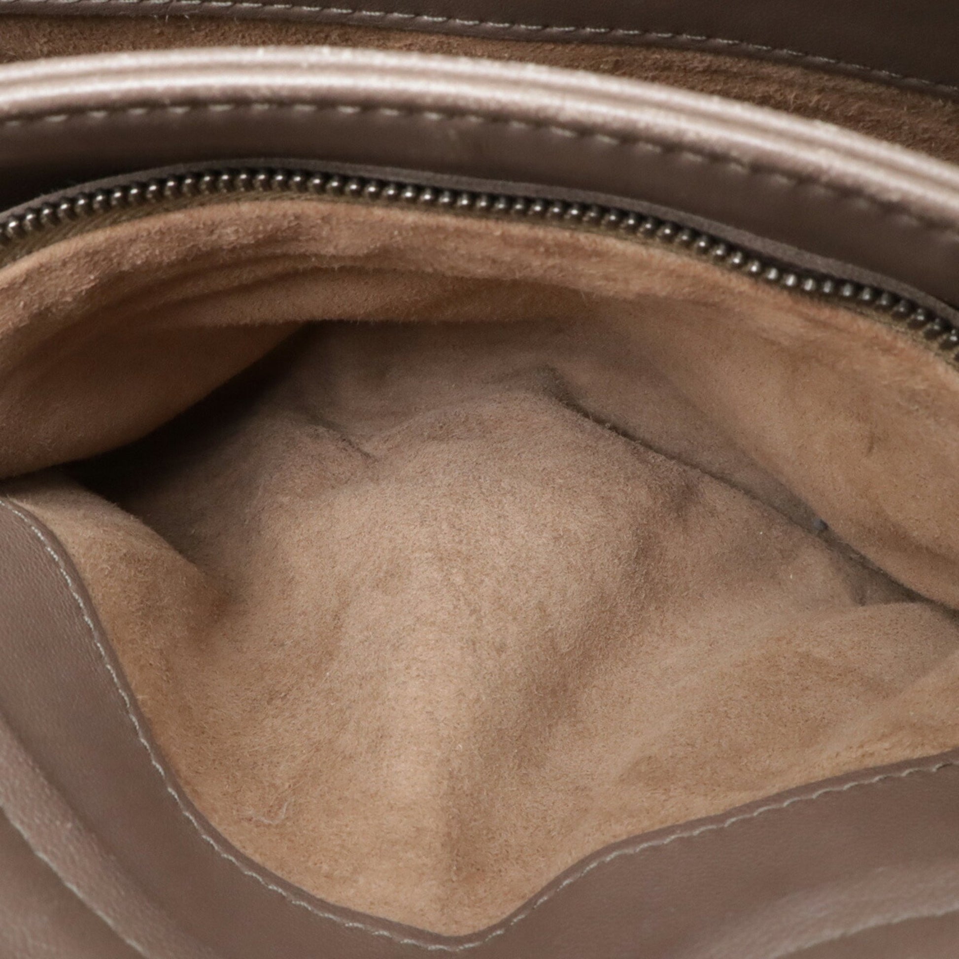 Bottega Veneta Intrecciato, Brown, Leather, shoulder