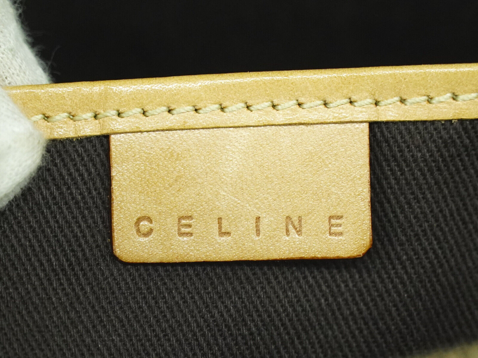 Céline, Brown, Canvas, tote