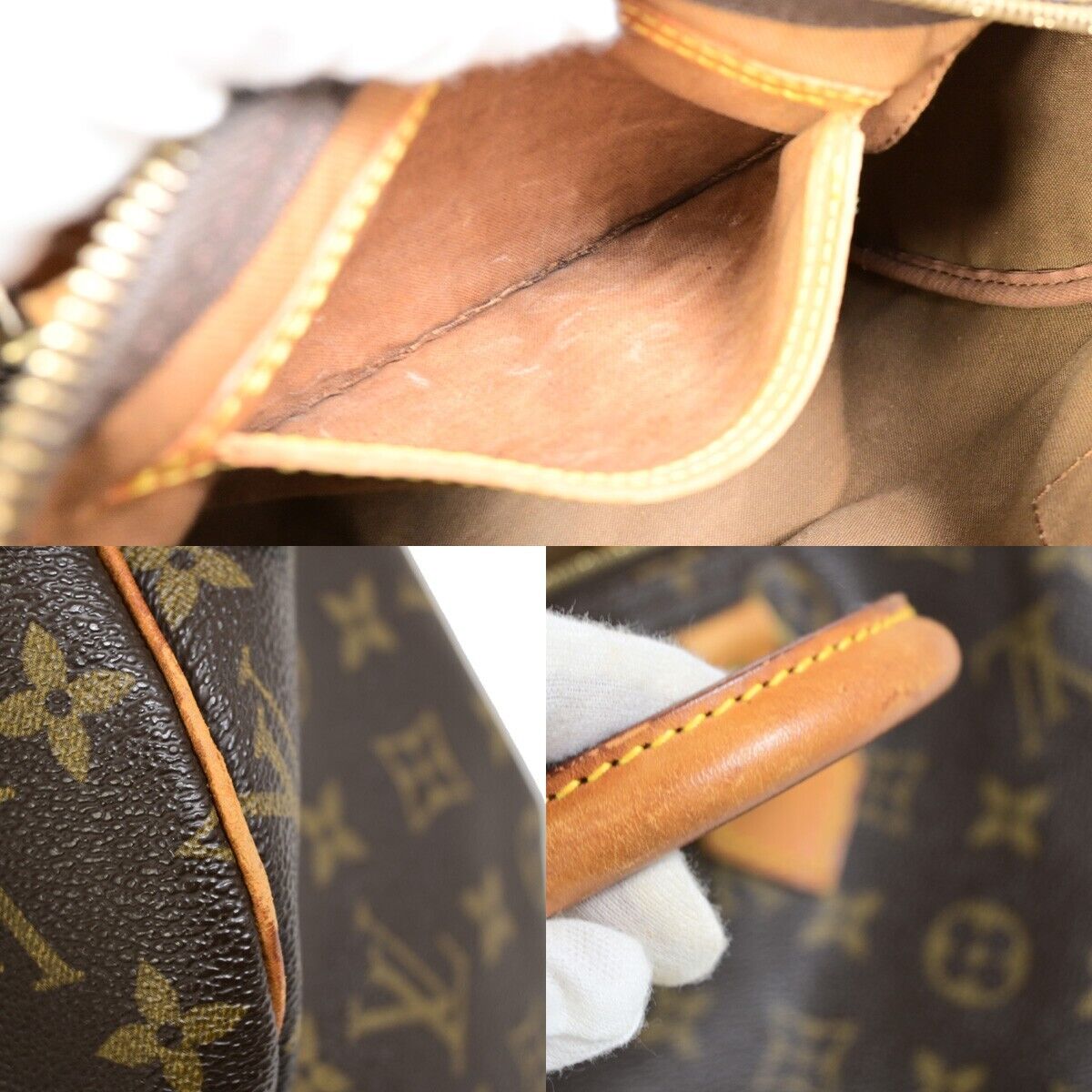 Louis Vuitton Speedy 30, Brown, Canvas, handbag