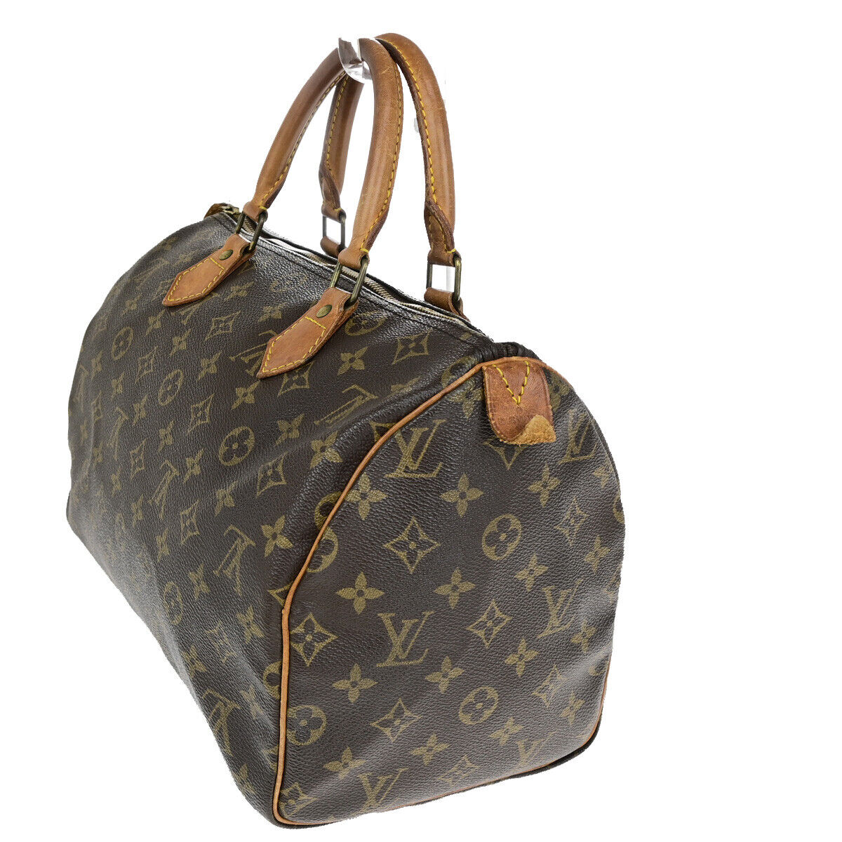 Louis Vuitton Speedy 30, Brown, Canvas, handbag