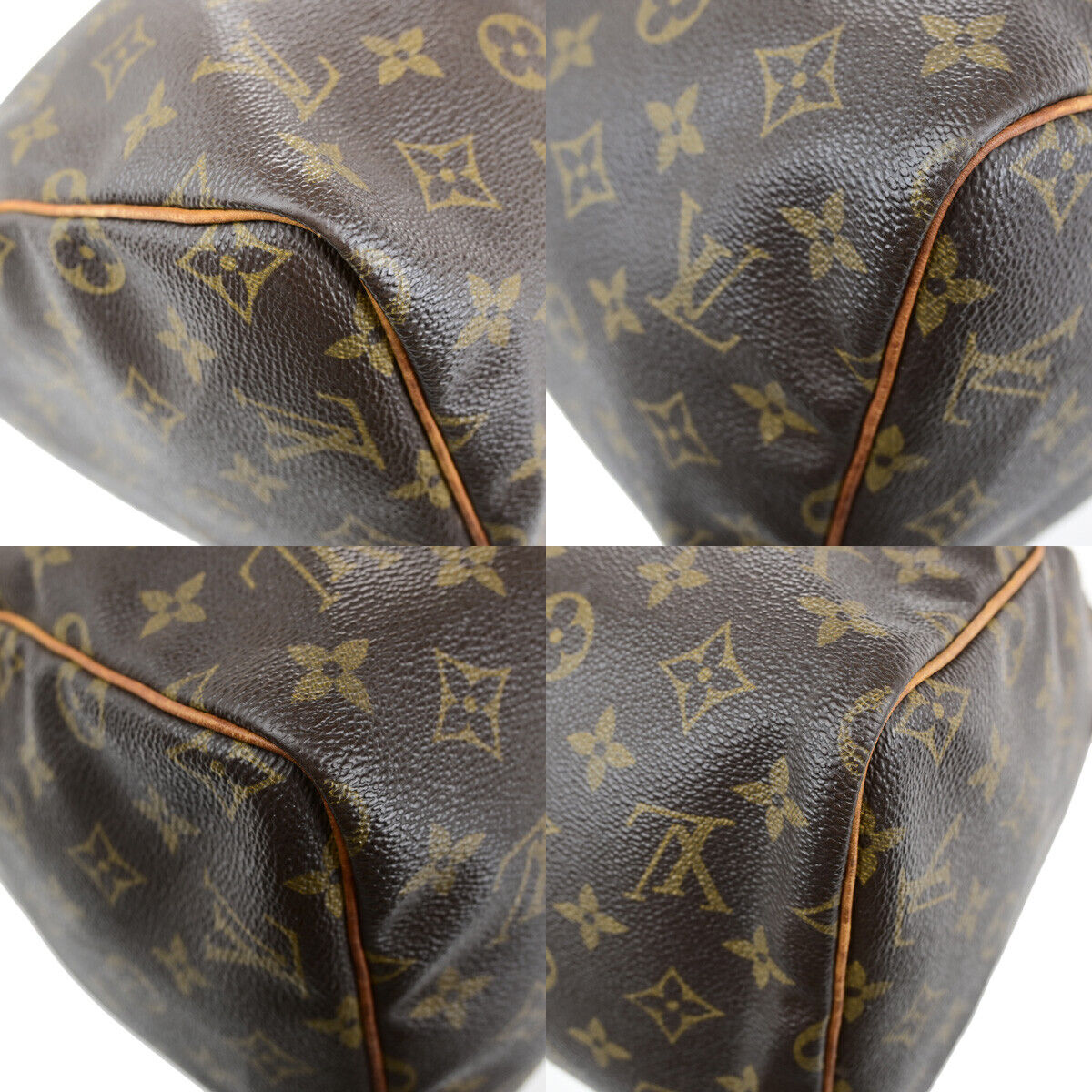 Louis Vuitton Speedy 30, Brown, Canvas, handbag