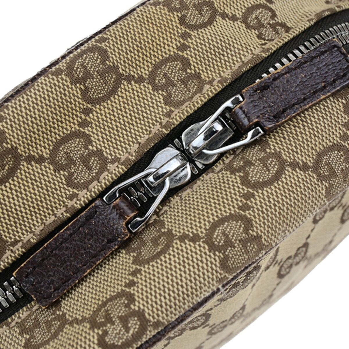 Gucci GG canvas, Beige, Canvas, shoulder