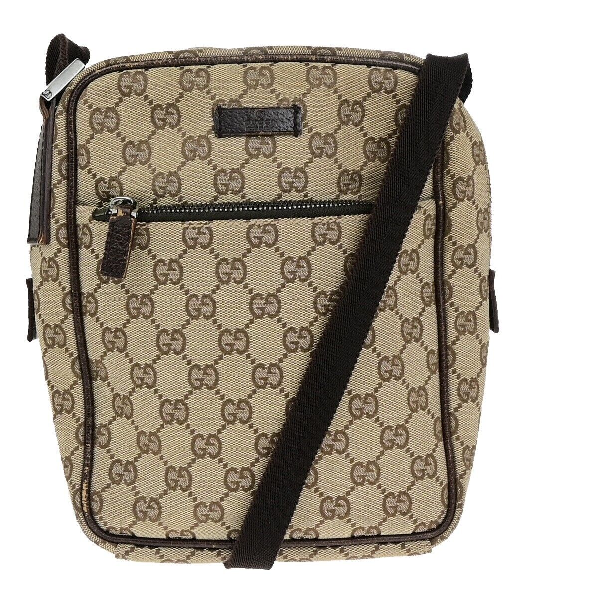 Gucci GG canvas, Beige, Canvas, shoulder