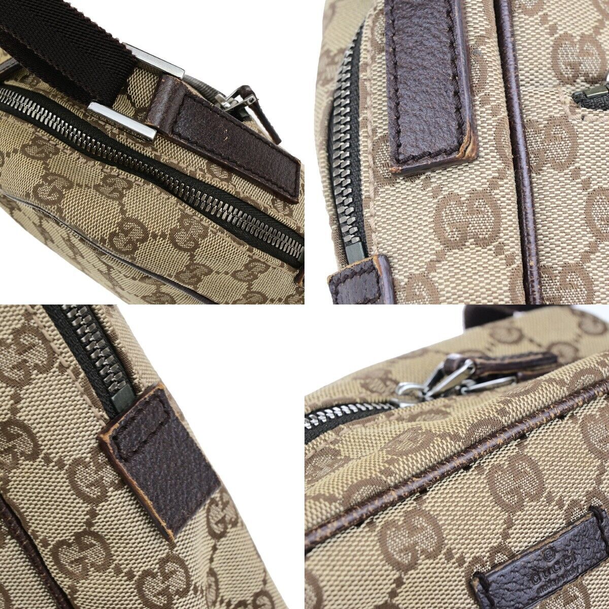 Gucci GG canvas, Beige, Canvas, shoulder