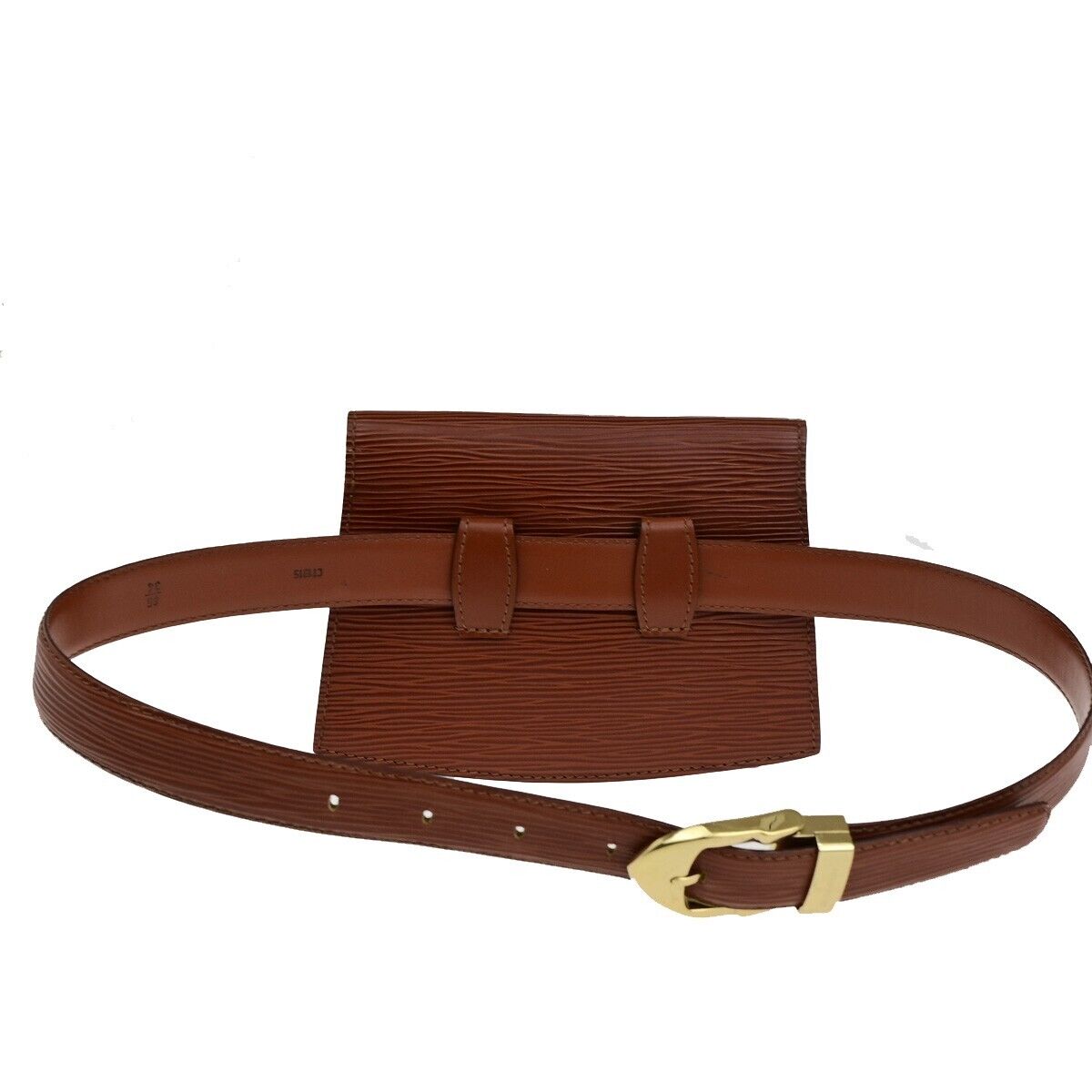 Louis Vuitton Tilsitt, Brown, Leather, clutch