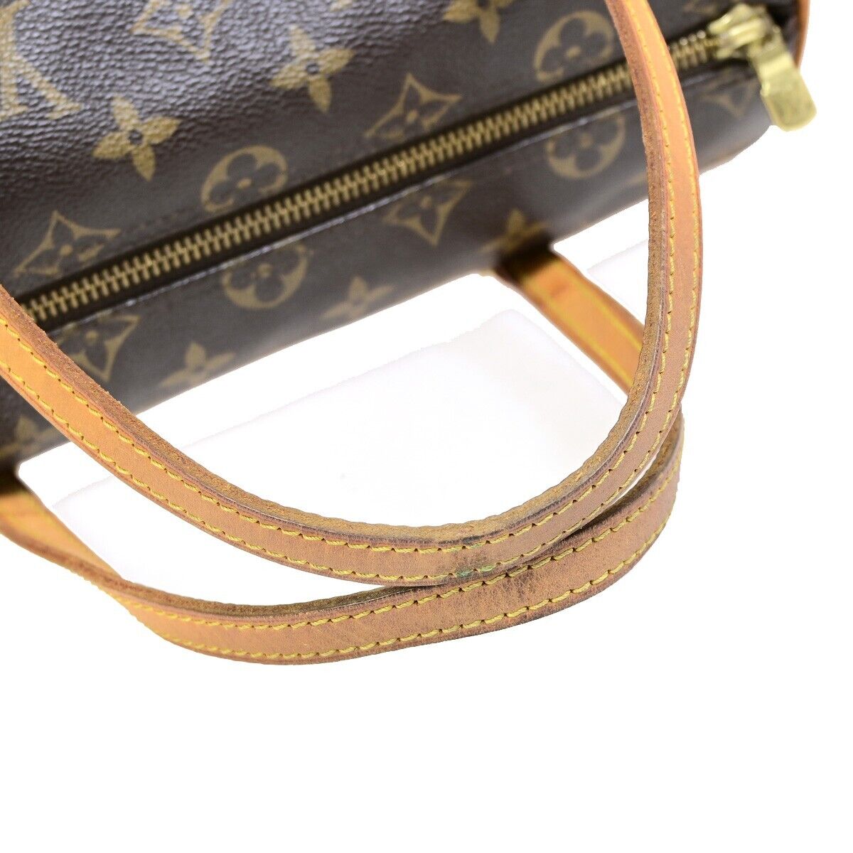 Louis Vuitton Papillon 26, Brown, Canvas, shoulder