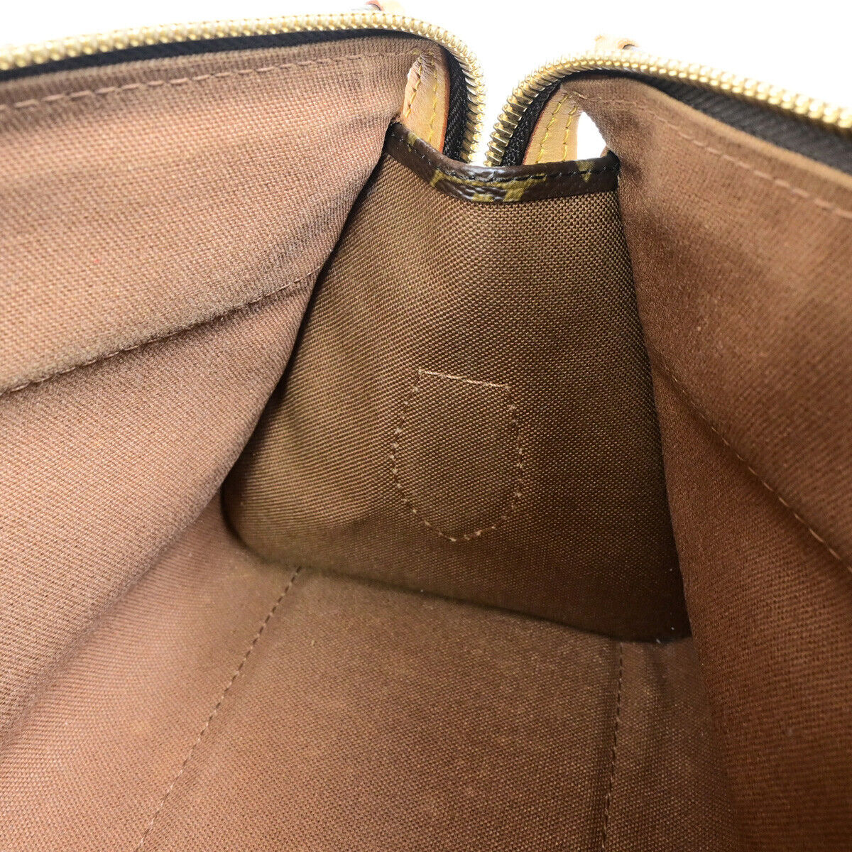 Louis Vuitton Popincourt, Brown, Canvas, shoulder