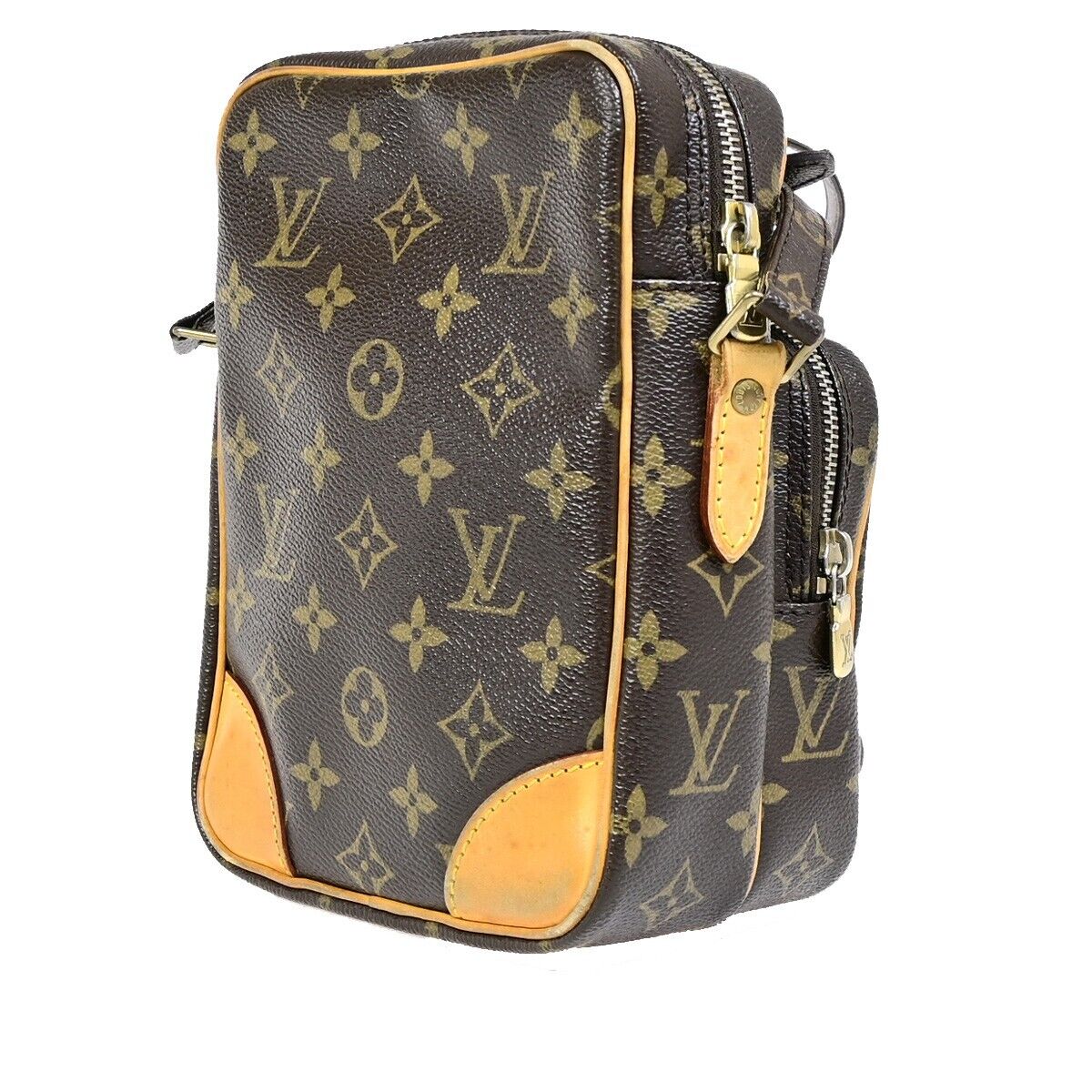 Louis Vuitton Amazon, Brown, Canvas, clutch