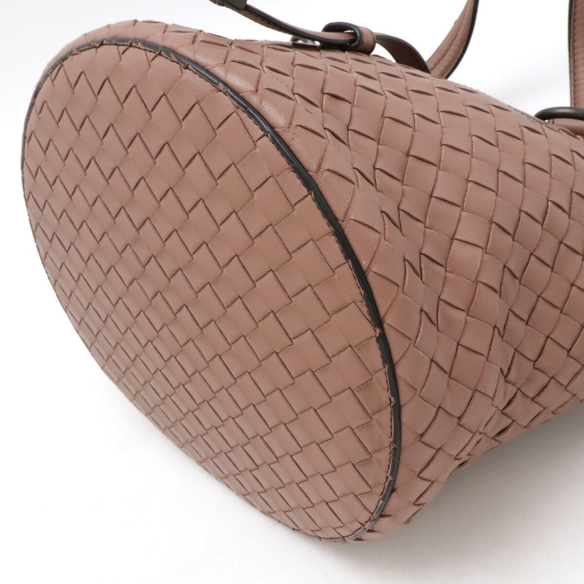 Bottega Veneta Intrecciato, Brown, Leather, shoulder