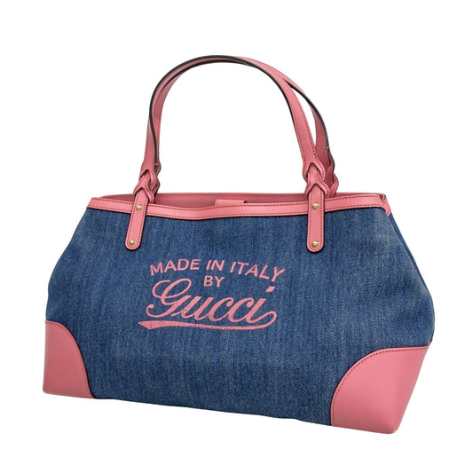 Gucci Craft, Blue, Denim - Jeans, tote