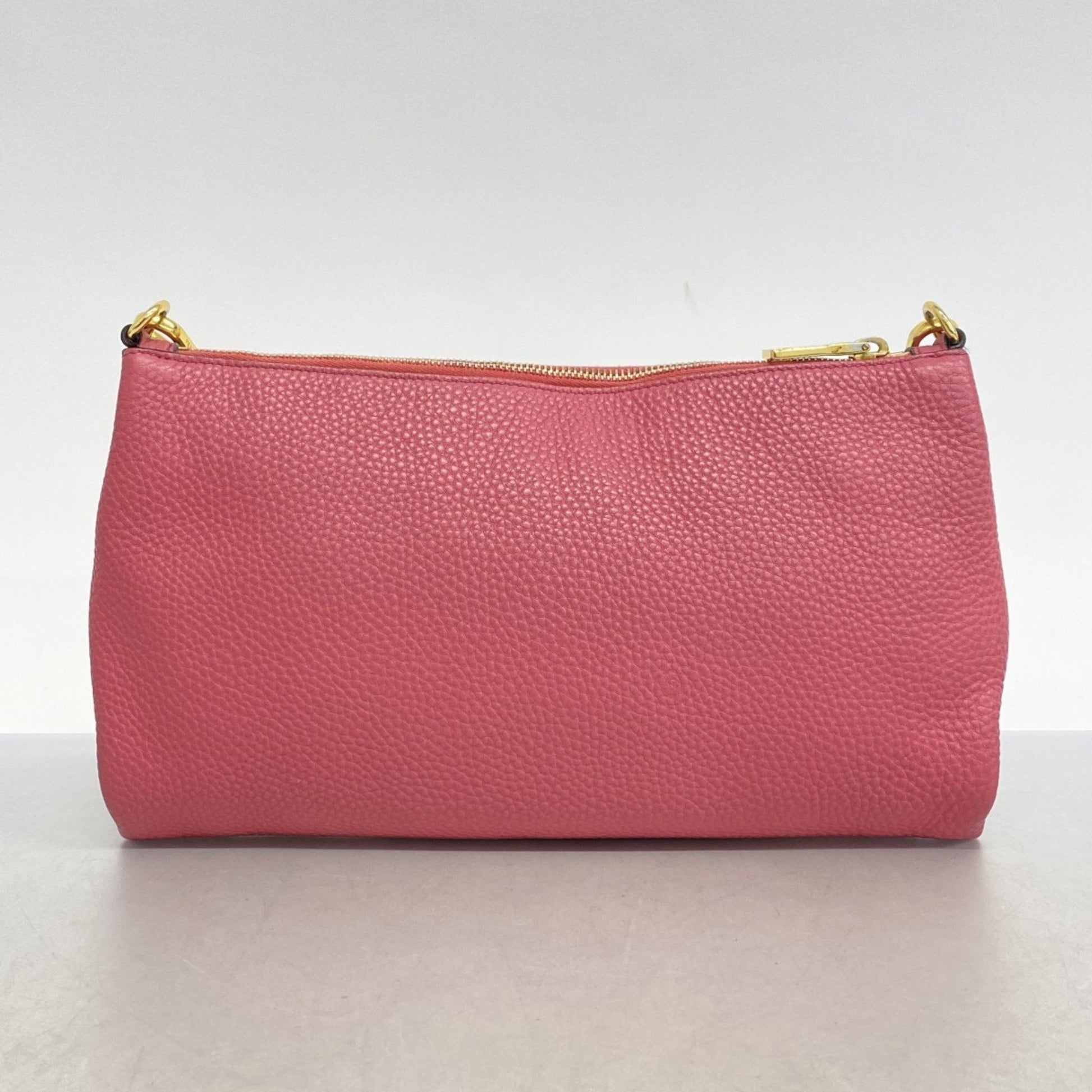 Prada Vitello, Pink, Leather, shoulder