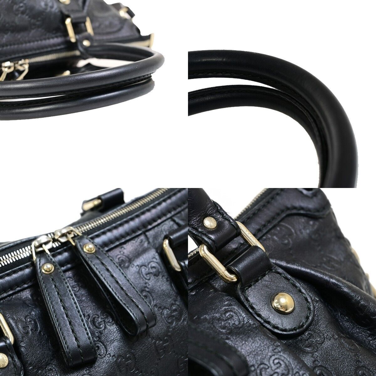 Gucci Sukey, Black, Leather, handbag