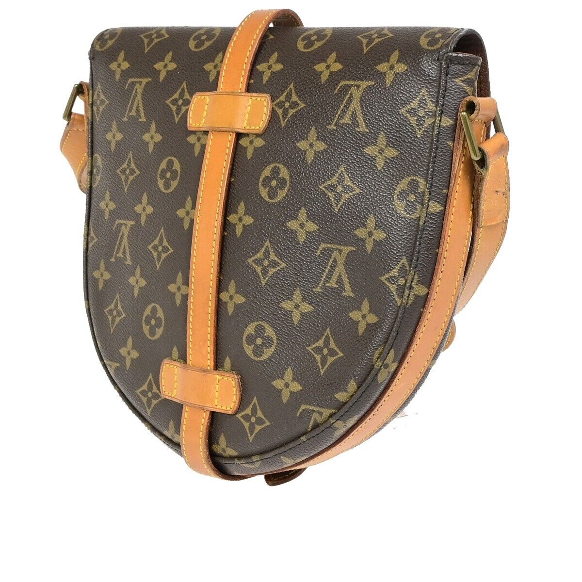 Louis Vuitton Chantilly, Brown, Canvas, shoulder