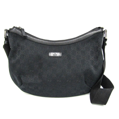 Gucci, Black, Canvas, shoulder
