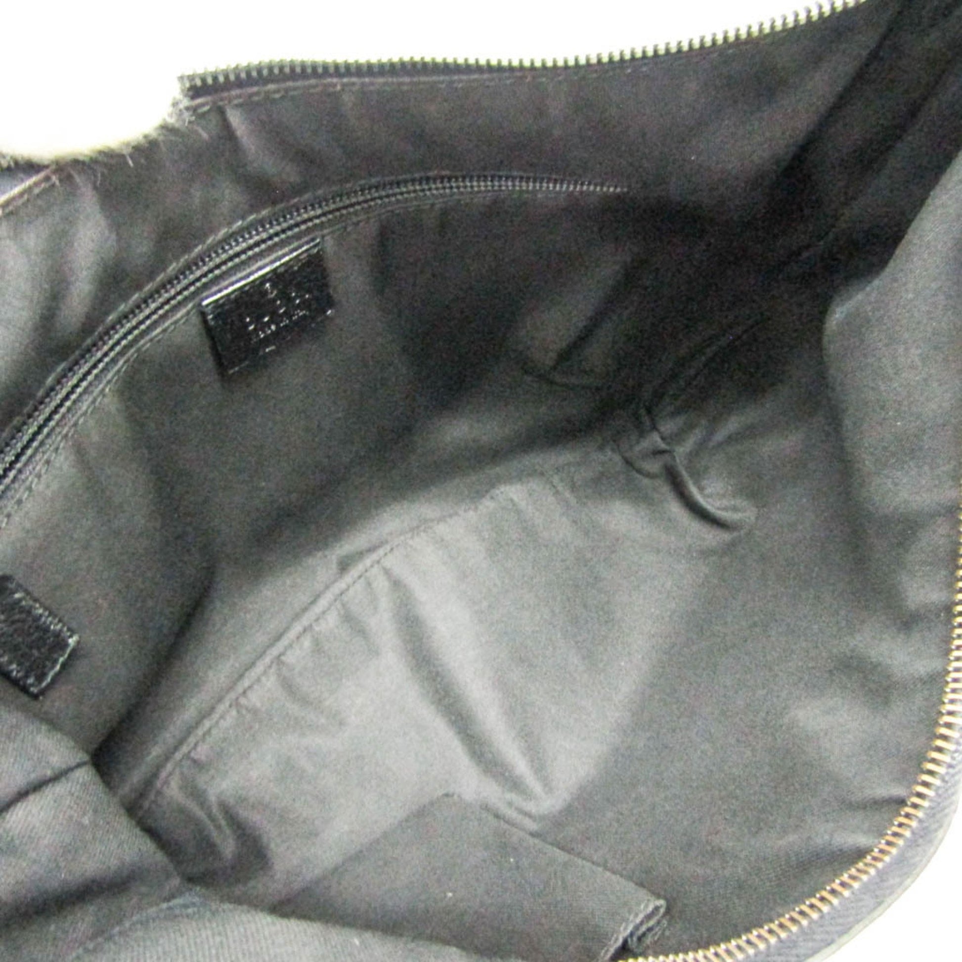 Gucci, Black, Canvas, shoulder