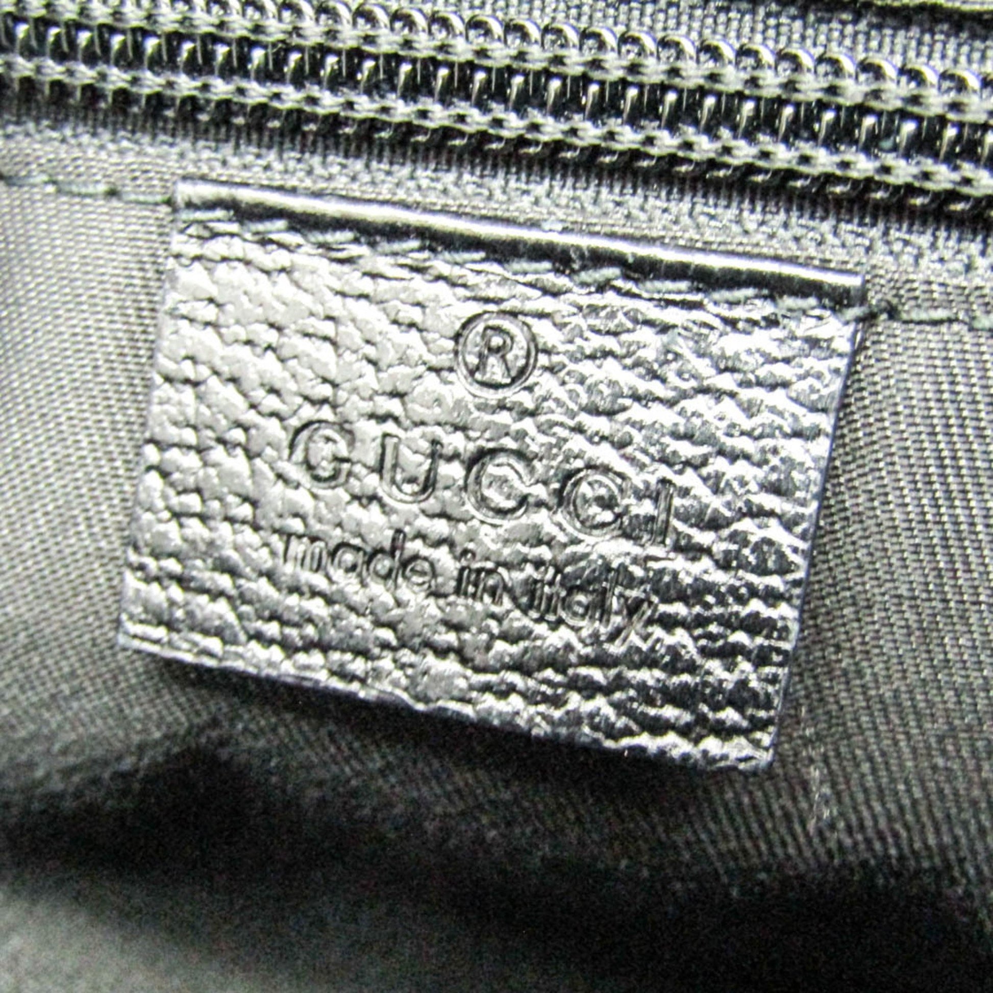 Gucci, Black, Canvas, shoulder