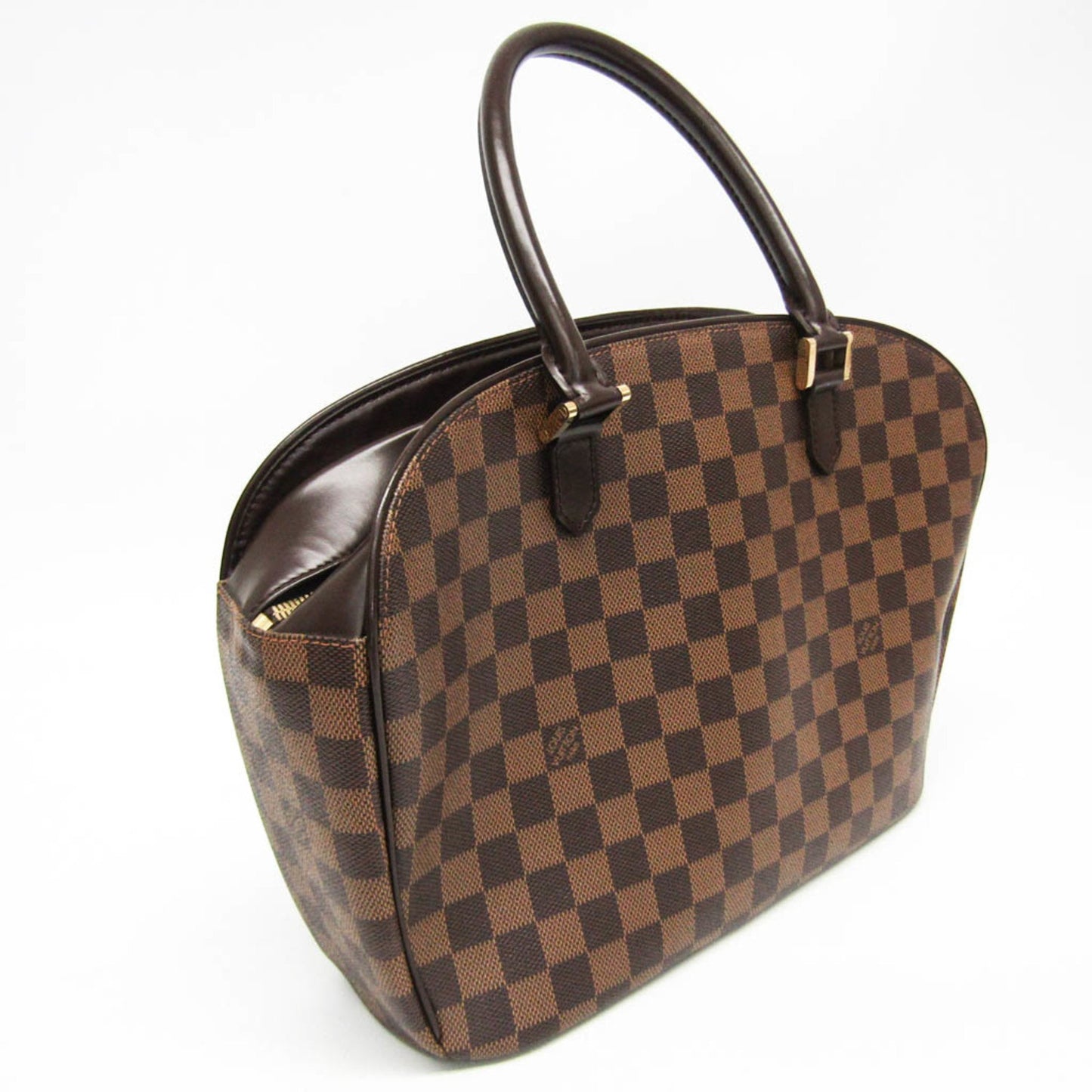 Louis Vuitton Sarria, Brown, Canvas, handbag