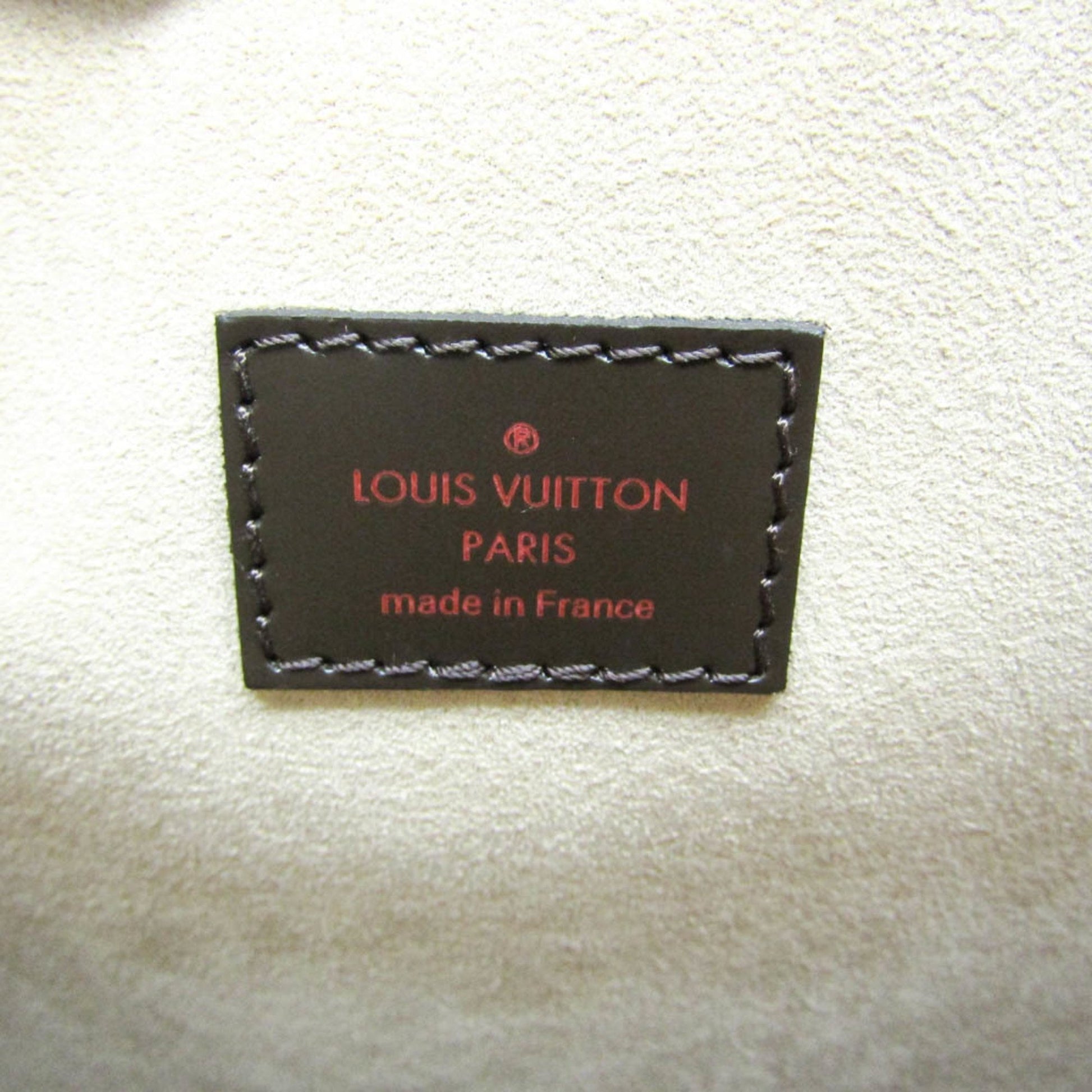 Louis Vuitton Kensington, Brown, Canvas, handbag