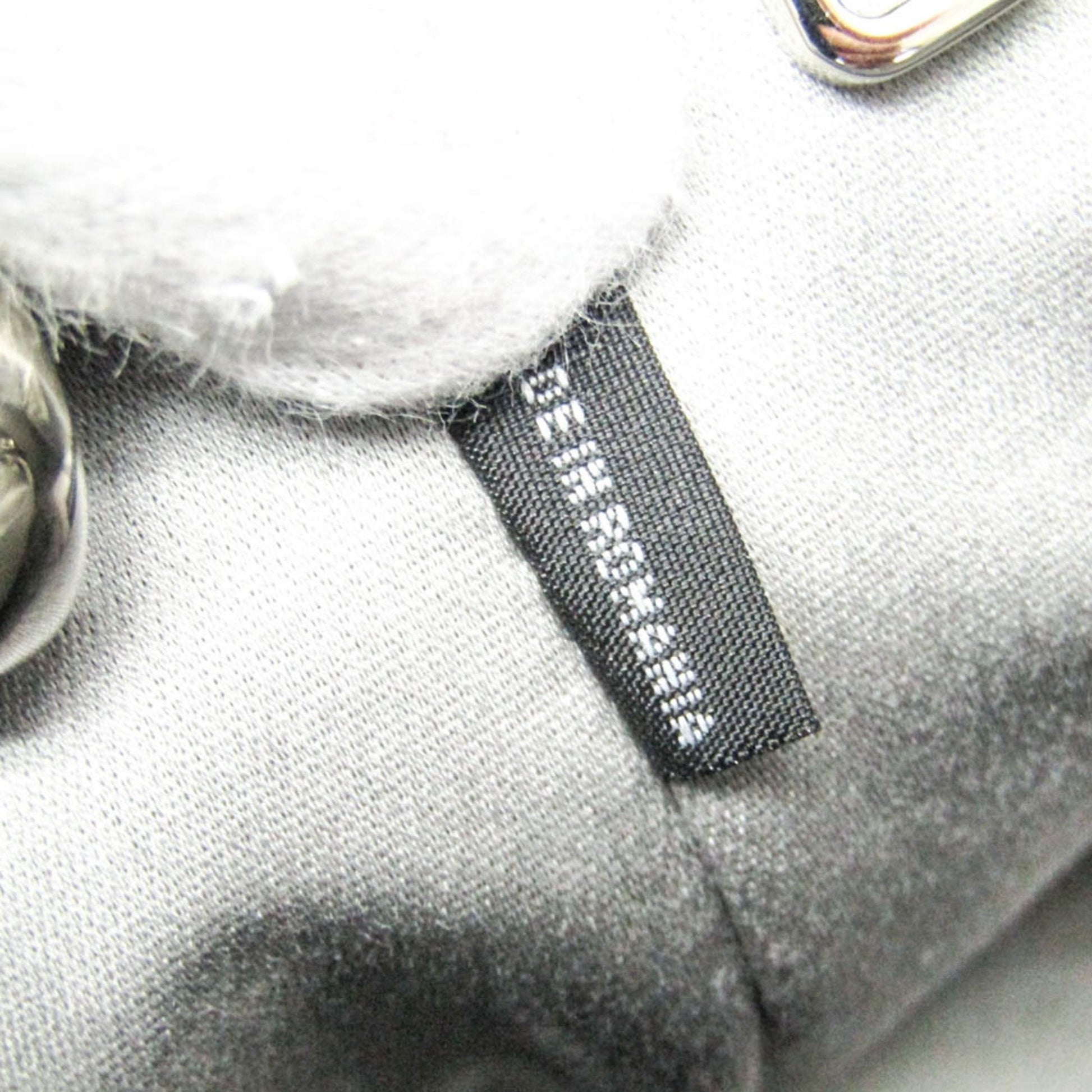 Miu Miu Matelassé, Grey, Leather, shoulder