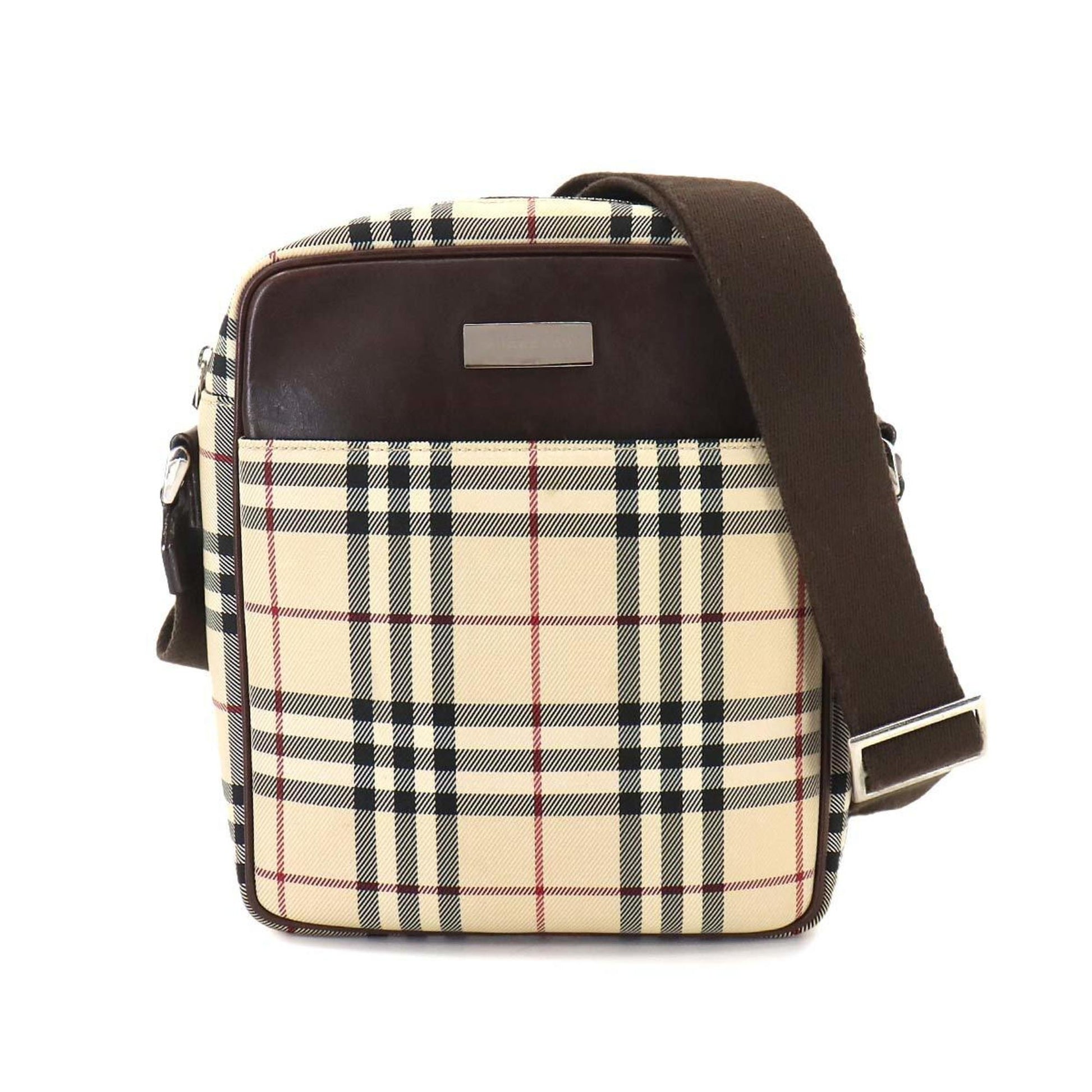 Burberry Nova Check, Beige, Canvas, shoulder