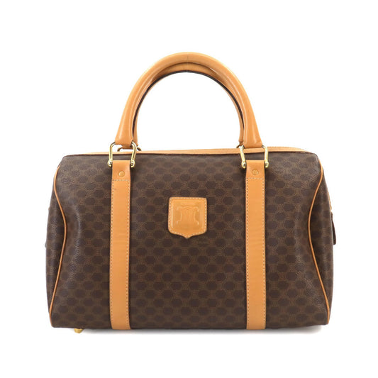 Céline Macadam, Brown, Canvas, handbag