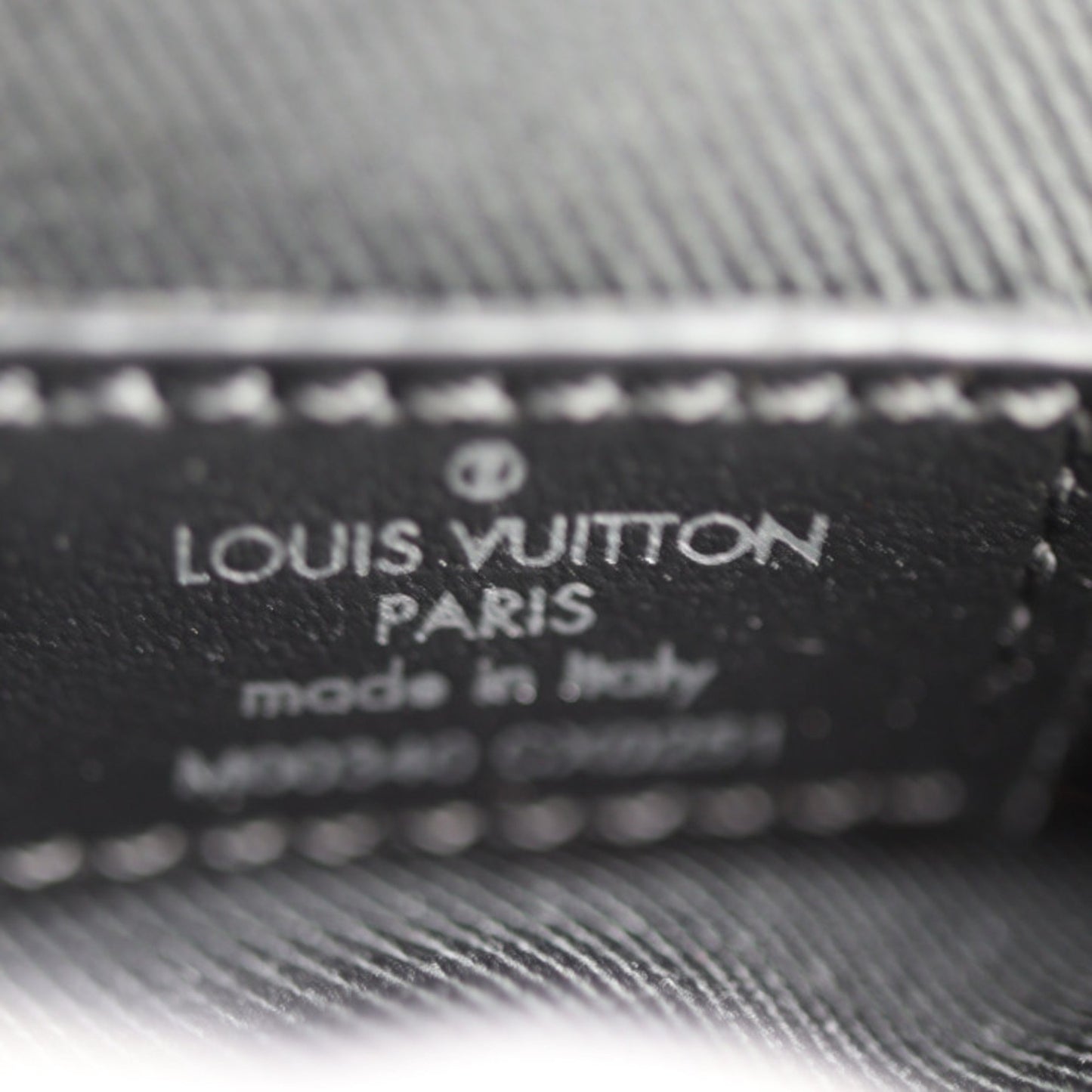 Louis Vuitton Steamer, Black, Leather, shoulder