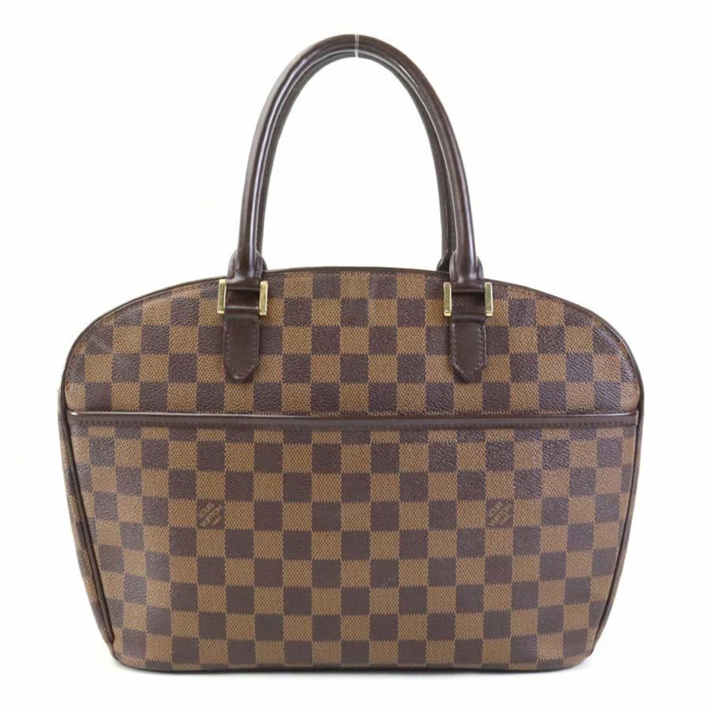 Louis Vuitton Sarria, Brown, Canvas, handbag