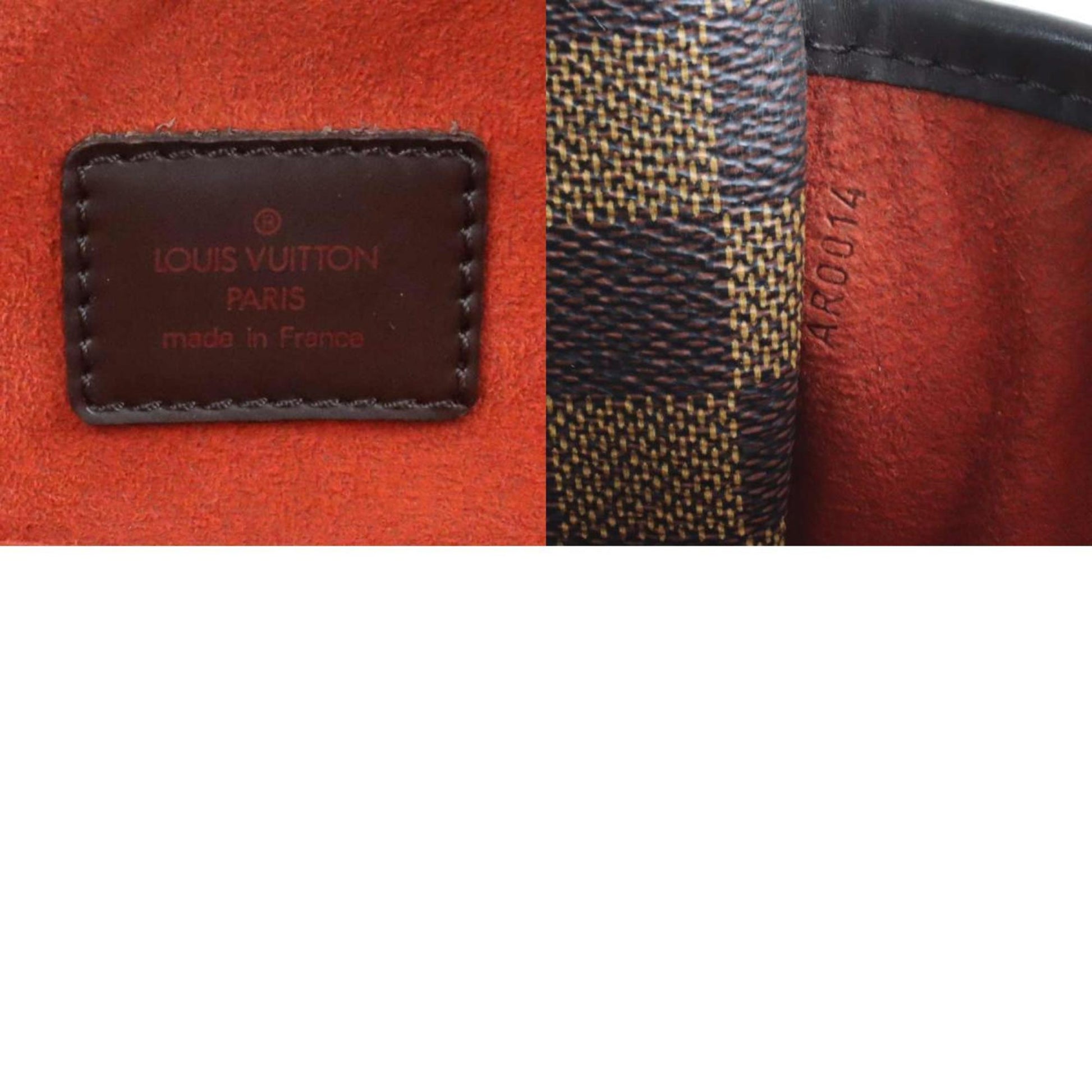 Louis Vuitton Sarria, Brown, Canvas, handbag