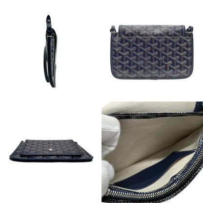 Goyard, Brown, Canvas, shoulder