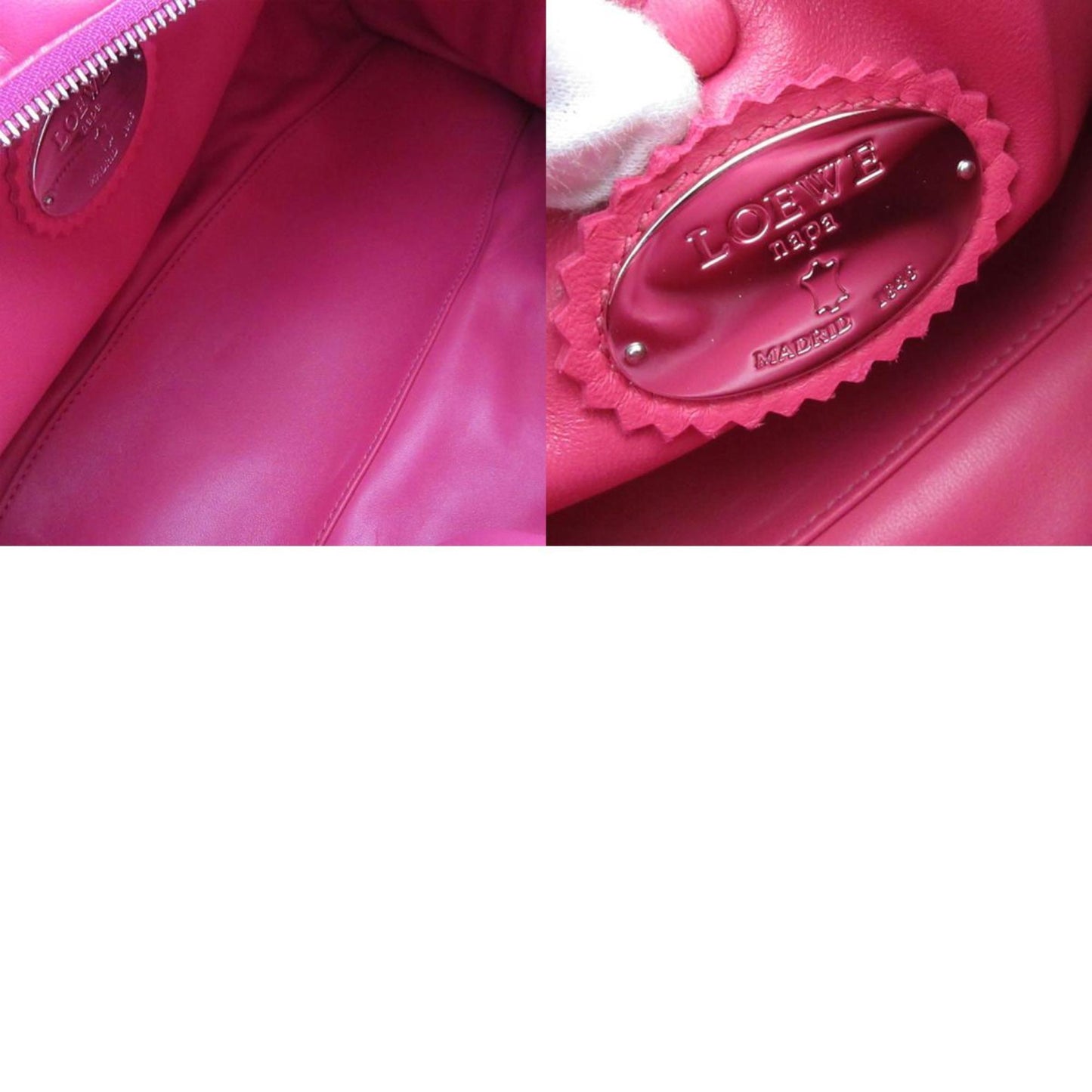 Loewe Seville, Pink, Leather, shoulder