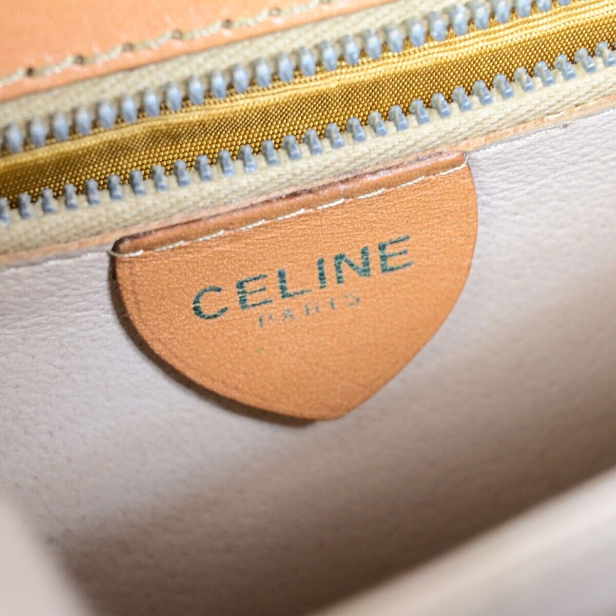 Céline Macadam, Brown, Canvas, handbag