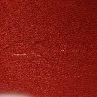 Hermès, Red, Leather, wallet