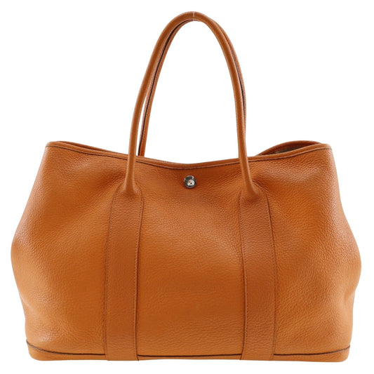 Hermès, Orange, Leather, tote