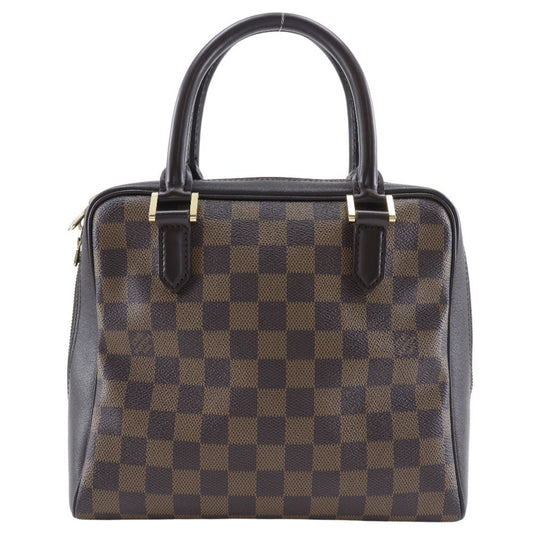 Louis Vuitton Triana, Brown, Canvas, handbag