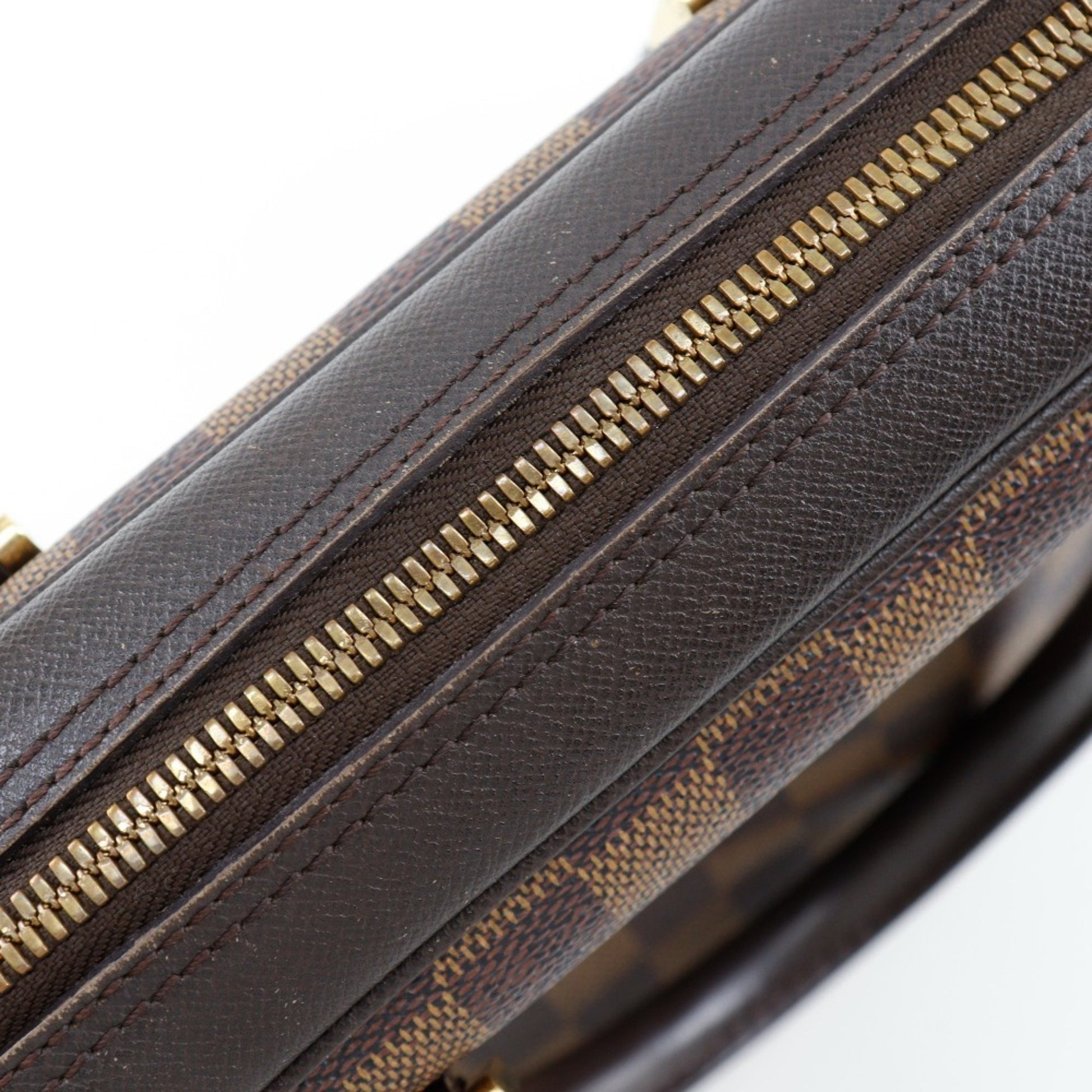 Louis Vuitton Triana, Brown, Canvas, handbag