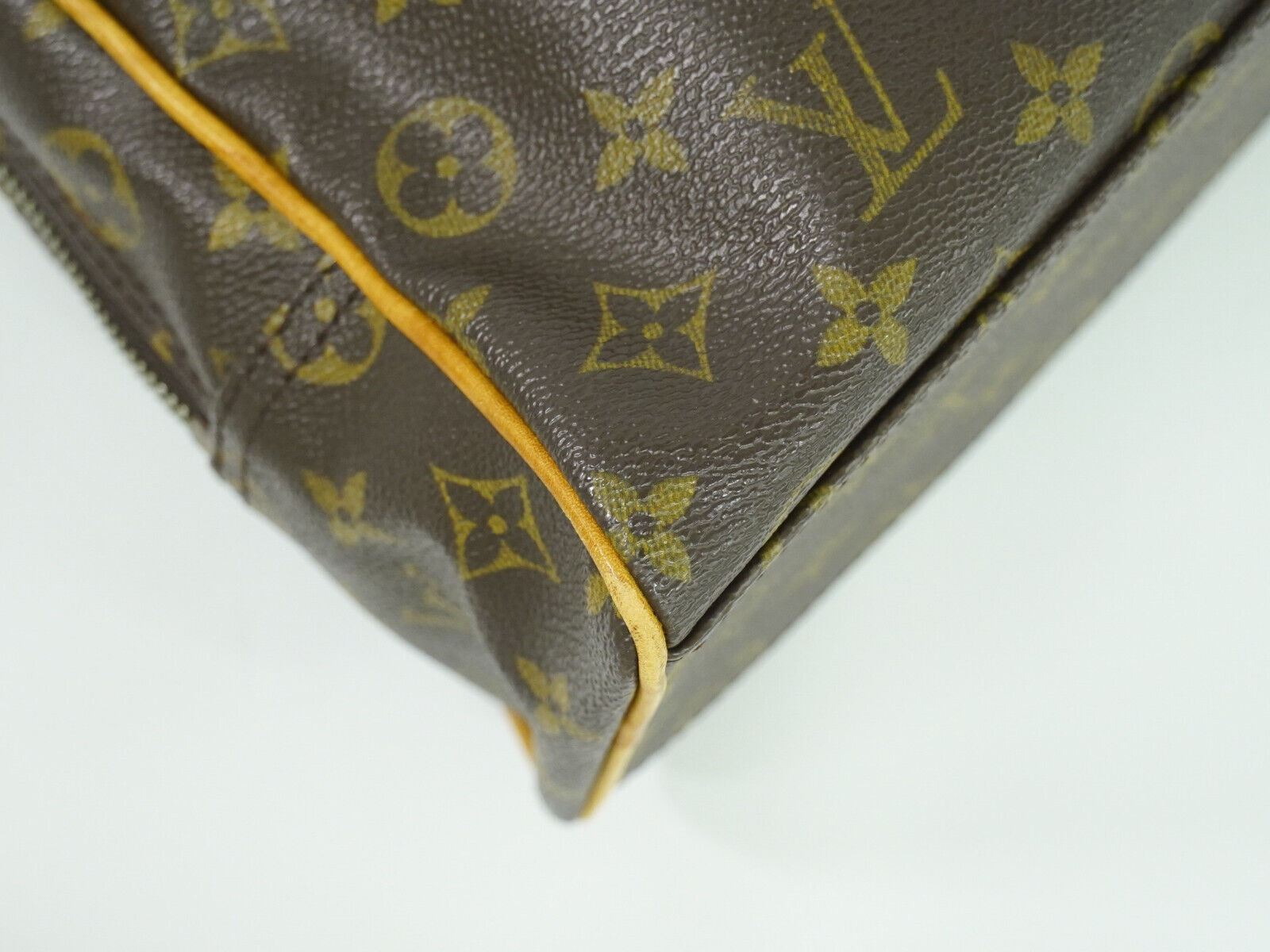 Louis Vuitton Manhattan PM, Brown, Canvas, handbag