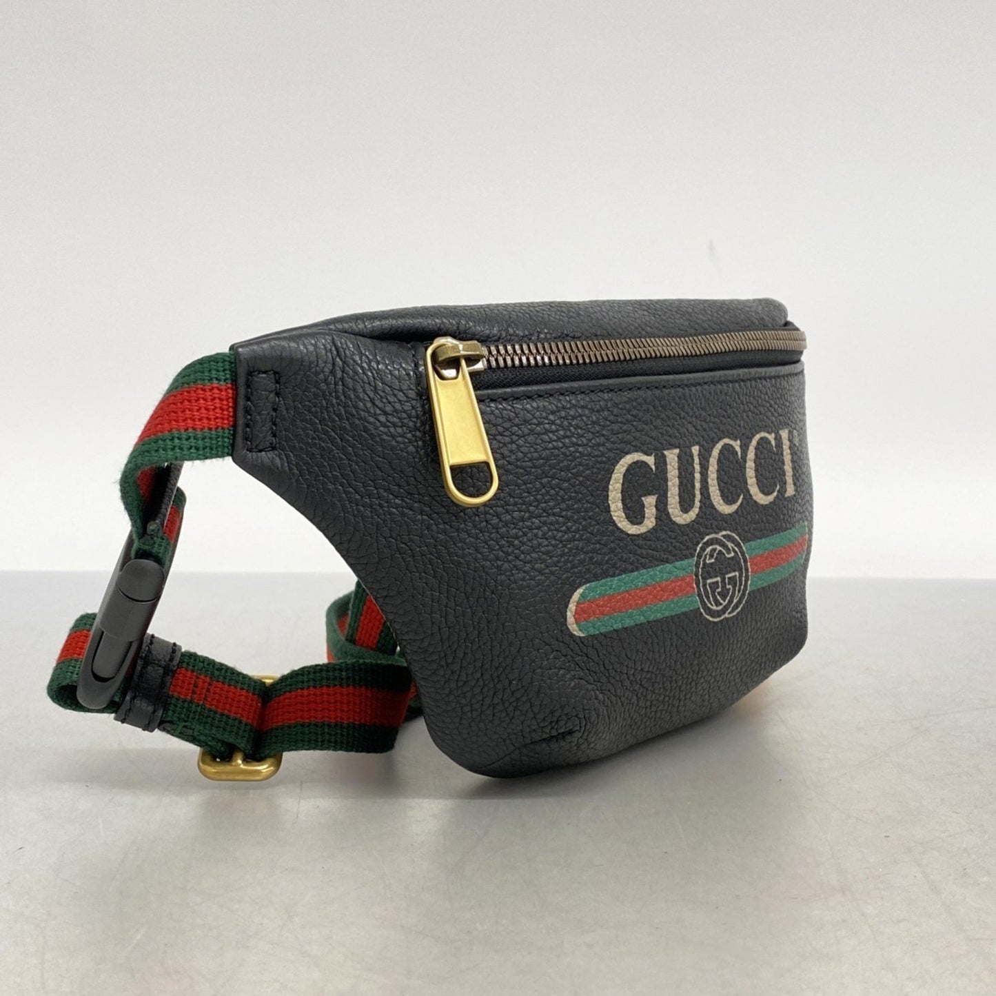 Gucci, Black, Leather, clutch