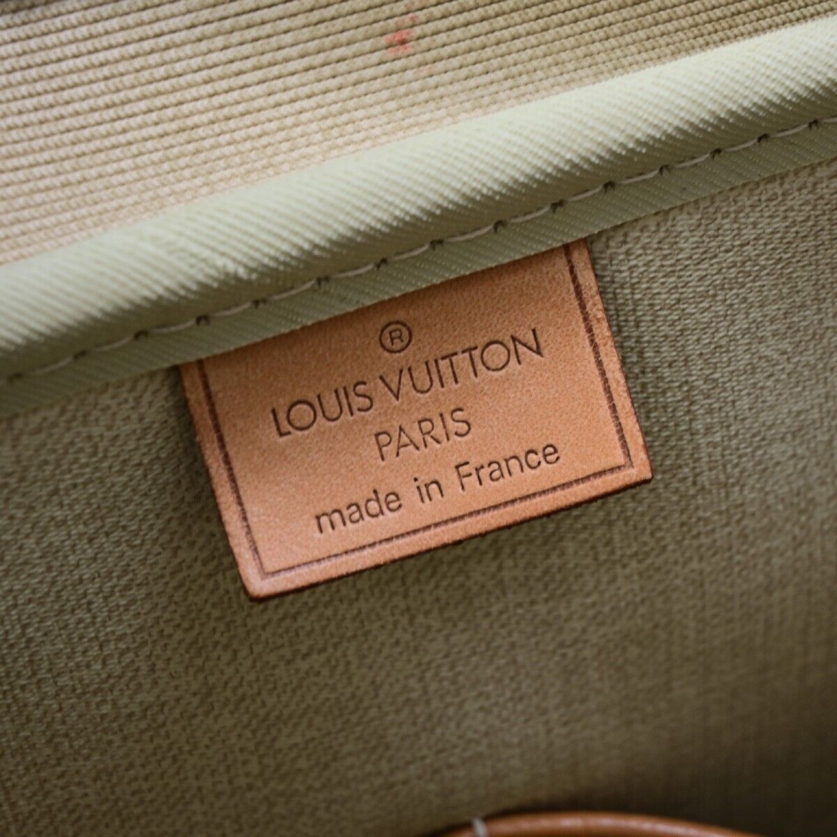 Louis Vuitton Deauville, Brown, Canvas, handbag