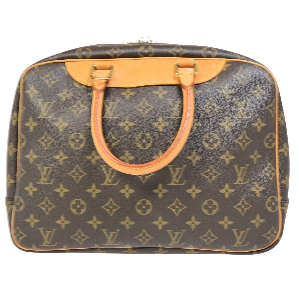 Louis Vuitton Deauville, Brown, Canvas, handbag