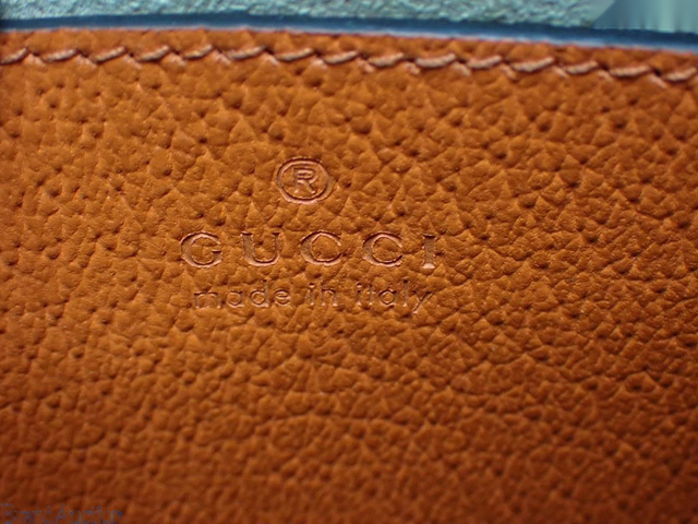 Gucci Bamboo, Orange, Leather, shoulder