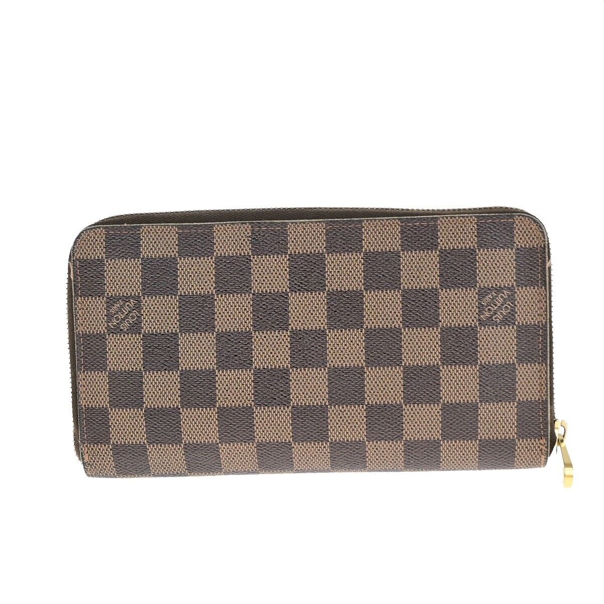 Louis Vuitton Zippy wallet, Brown, Canvas, wallet