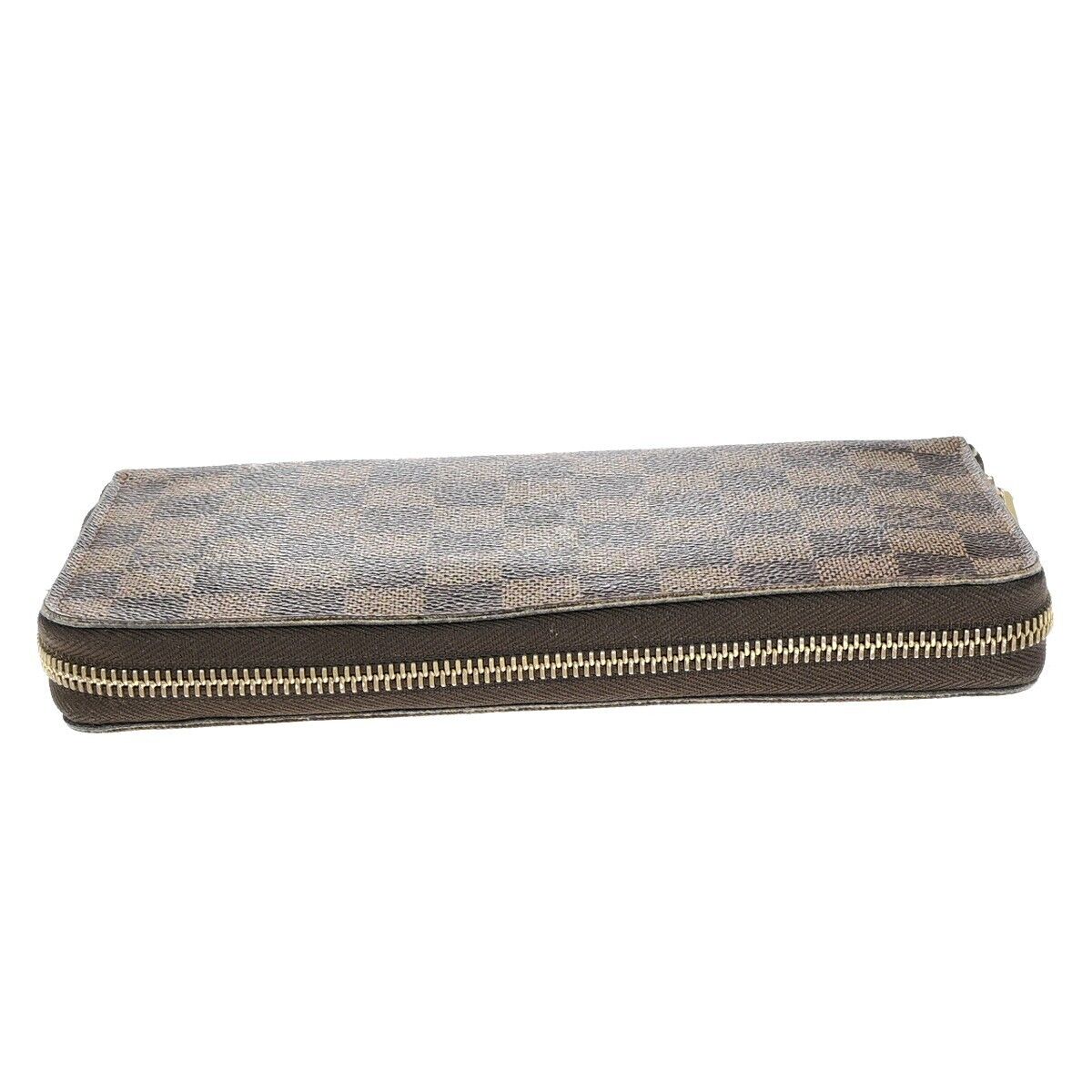 Louis Vuitton Zippy wallet, Brown, Canvas, wallet