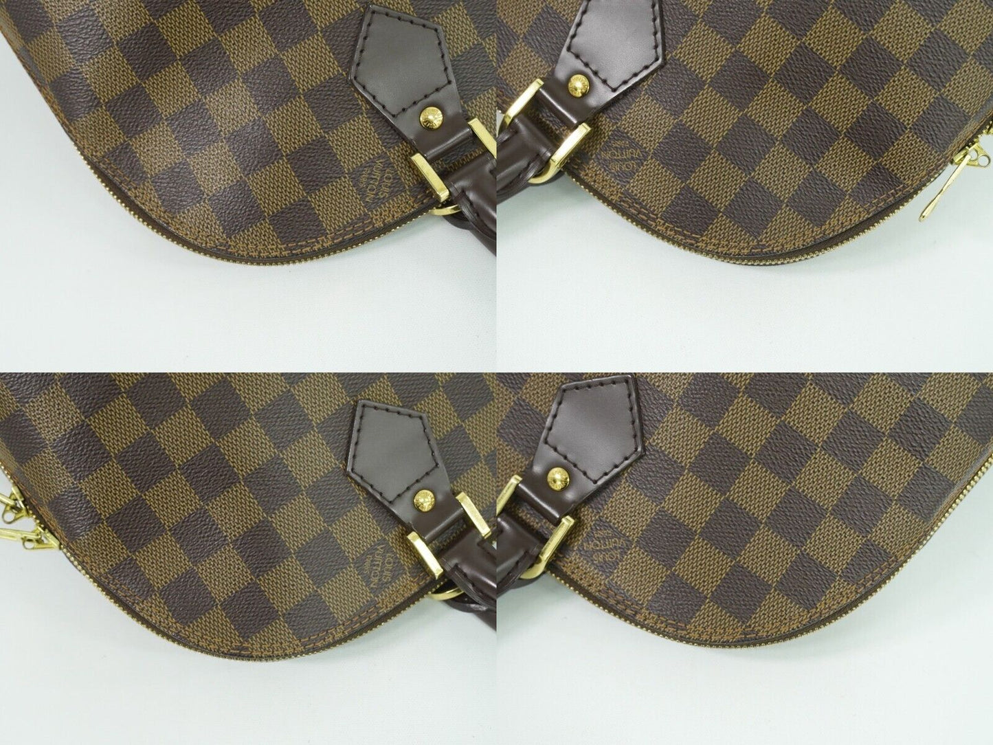 Louis Vuitton Alma, Brown, Canvas, handbag