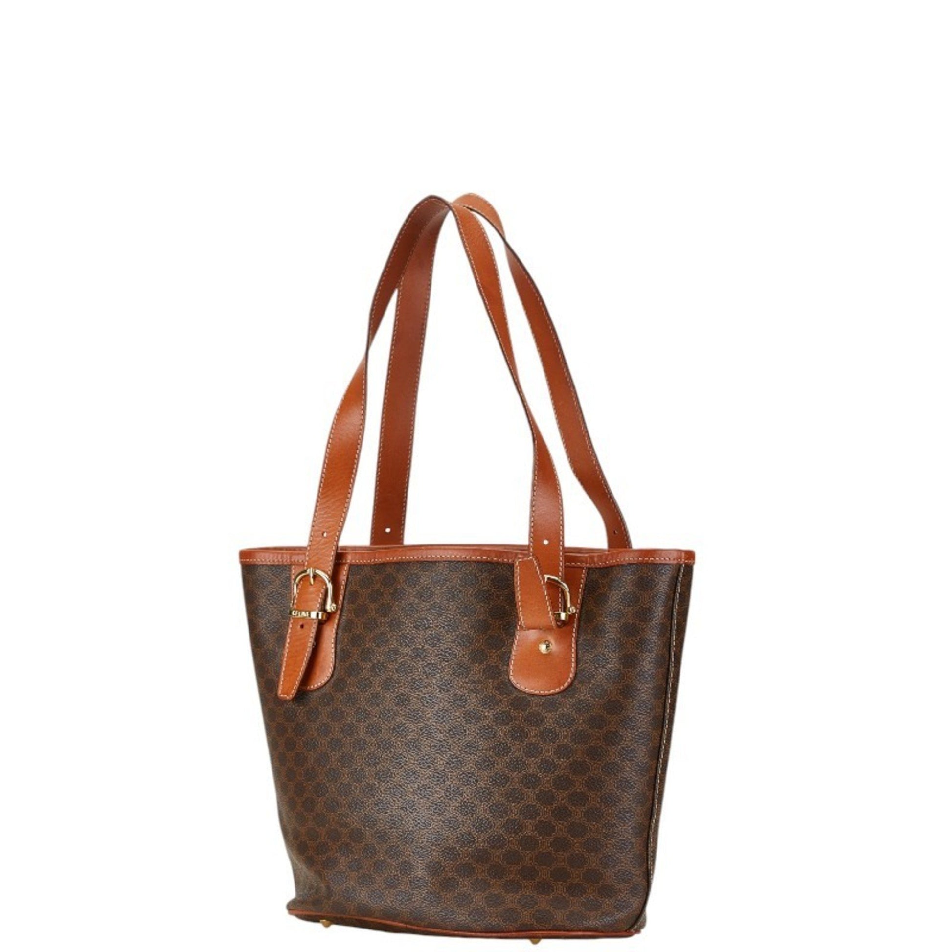 Céline -, Brown, Canvas, tote