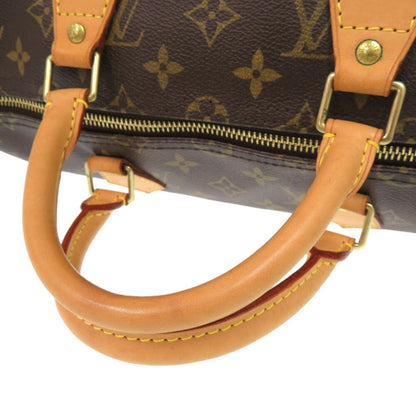 Louis Vuitton Speedy 35, Brown, Canvas, handbag